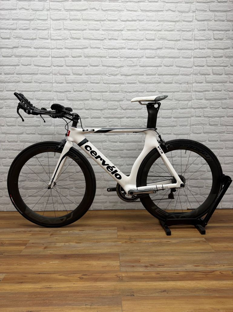 Used Cervélo P3 2012 2012 Road & Gravel, White — image 4 of 6