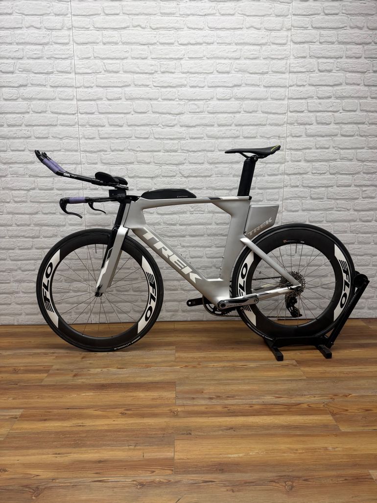 Used Trek Speed Concept AXS 2018 2018 Road & Gravel, Light Gray — image 4 of 6