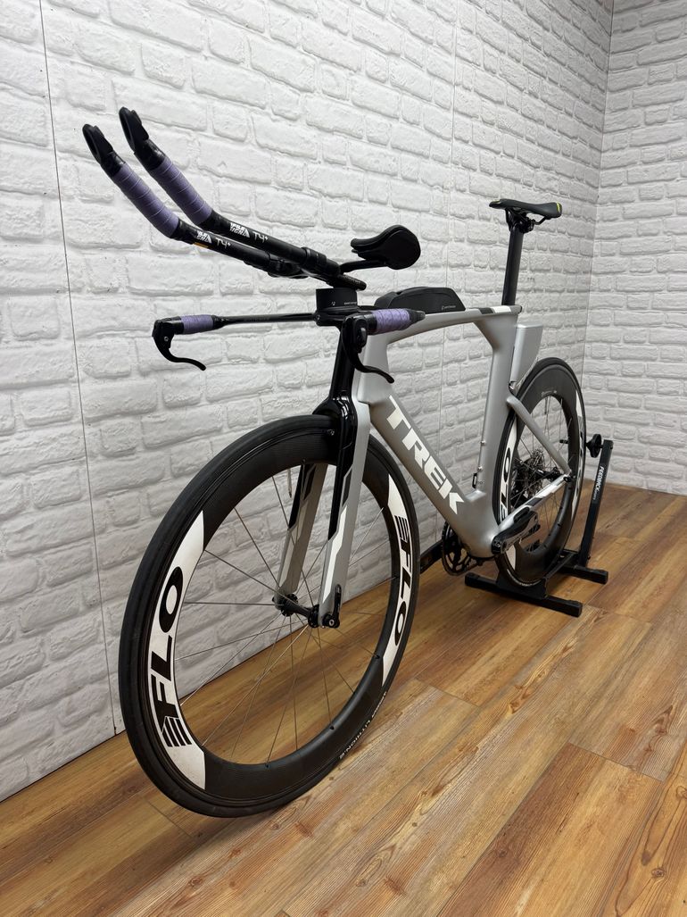 Used Trek Speed Concept AXS 2018 2018 Road & Gravel, Light Gray — image 5 of 6
