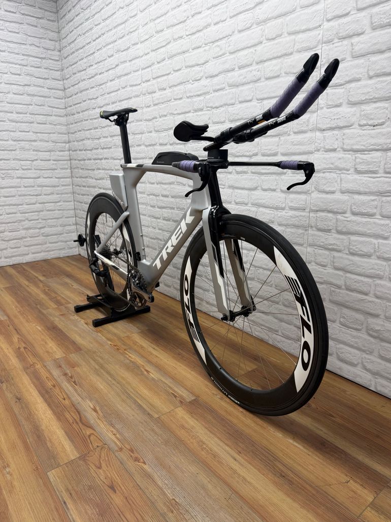 Used Trek Speed Concept AXS 2018 2018 Road & Gravel, Light Gray — image 2 of 6
