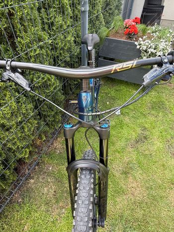 Used Trek Fuel EXe 9.8 GX AXS 2023 2023 Mountainbike, Blue, 29 — image 10 of 20