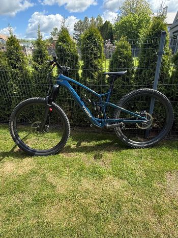 Used Trek Fuel EXe 9.8 GX AXS 2023 2023 Mountainbike, Blue, 29 — image 2 of 20