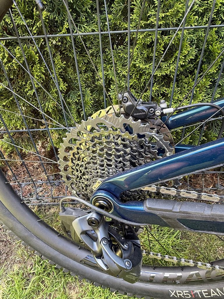 Used Trek Fuel EXe 9.8 GX AXS 2023 2023 Mountainbike, Blue, 29 — image 20 of 20
