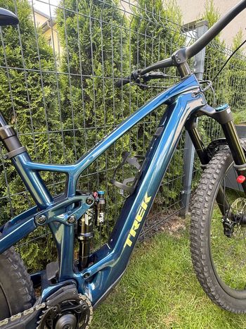 Used Trek Fuel EXe 9.8 GX AXS 2023 2023 Mountainbike, Blue, 29 — image 4 of 20