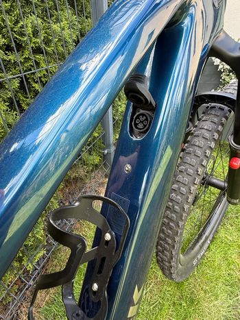 Used Trek Fuel EXe 9.8 GX AXS 2023 2023 Mountainbike, Blue, 29 — image 18 of 20