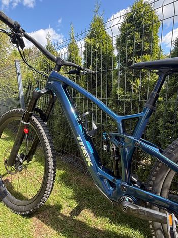 Used Trek Fuel EXe 9.8 GX AXS 2023 2023 Mountainbike, Blue, 29 — image 8 of 20