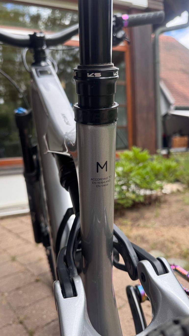 Used Amflow PL Carbon (800Wh) 2025 2025 Mountainbike, Hellgrau, 29 — image 2 of 6