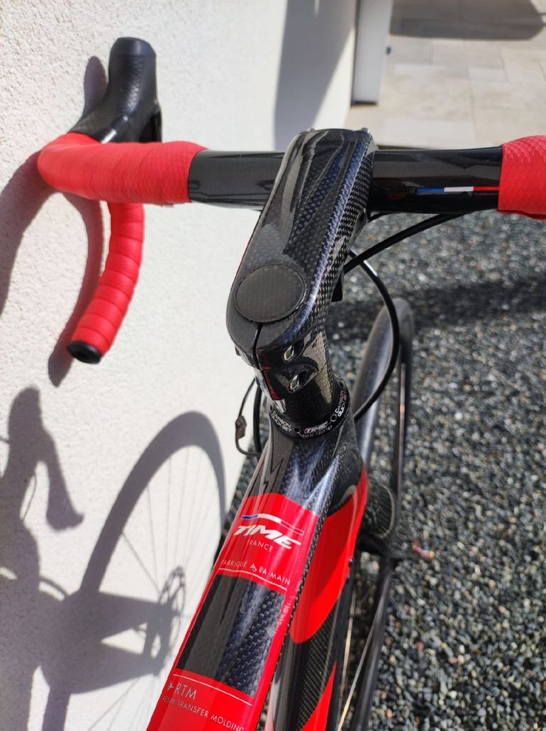 Used Time Alpe d'huez Shimano Dura Ace Di2 2018 Road & Gravel, Red — image 11 of 12