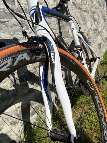 Used Pinarello Prince Campagnolo Record 2008 Road & Gravel, Blue — image 11 of 12
