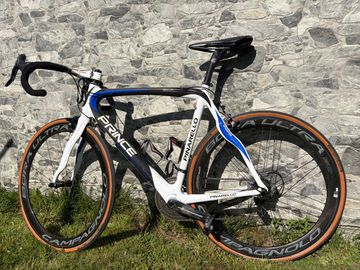 Used Pinarello Prince Campagnolo Record 2008 Road & Gravel, Blue — image 9 of 12