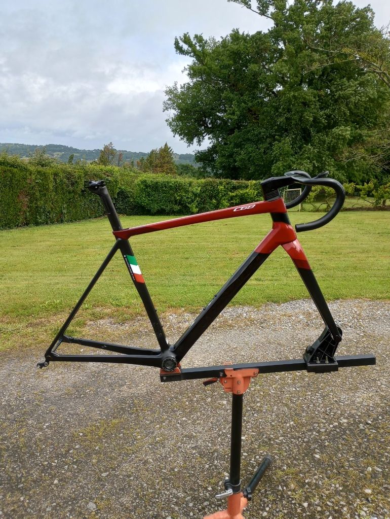 Used Colnago C68 Disc Kaizen Pro Black Bike 2023 Frameset 2023 Road & Gravel, Rojo — image 1 of 6