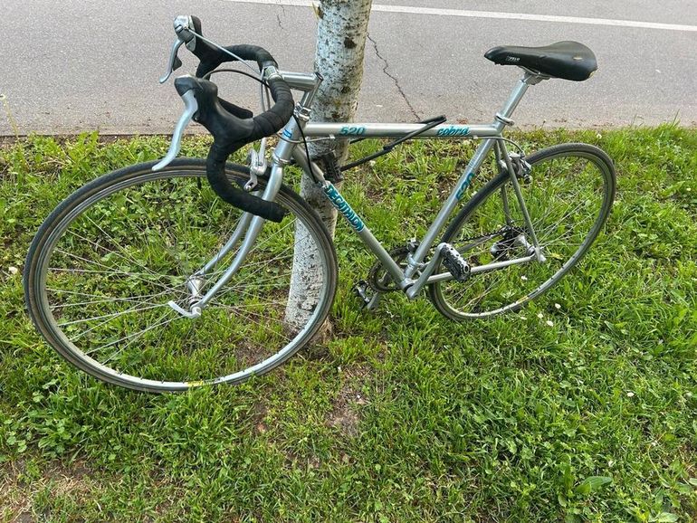 Used DECATHLON Retro Rennrad 1998 Urban, Light Gray — image 1 of 5