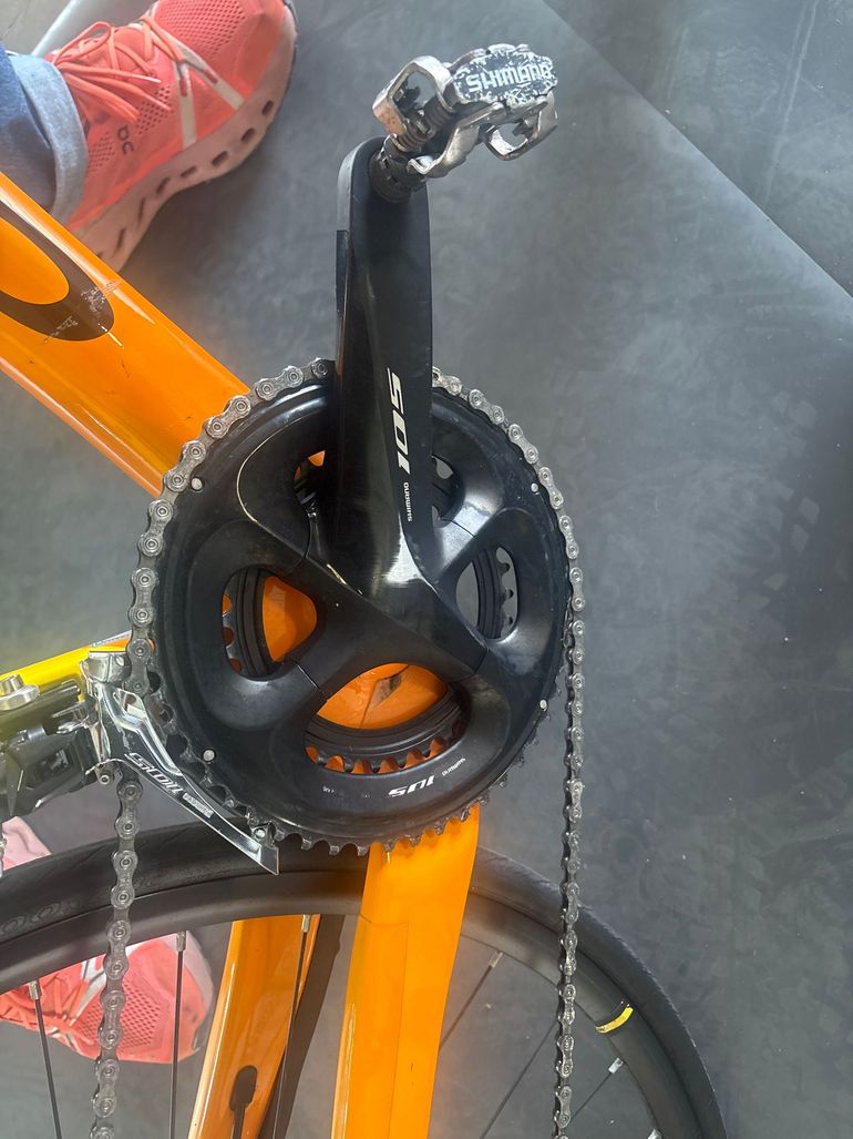 Used Orbea GAIN D30 20mph 2022 2022 Road & Gravel, Orange — image 3 of 9