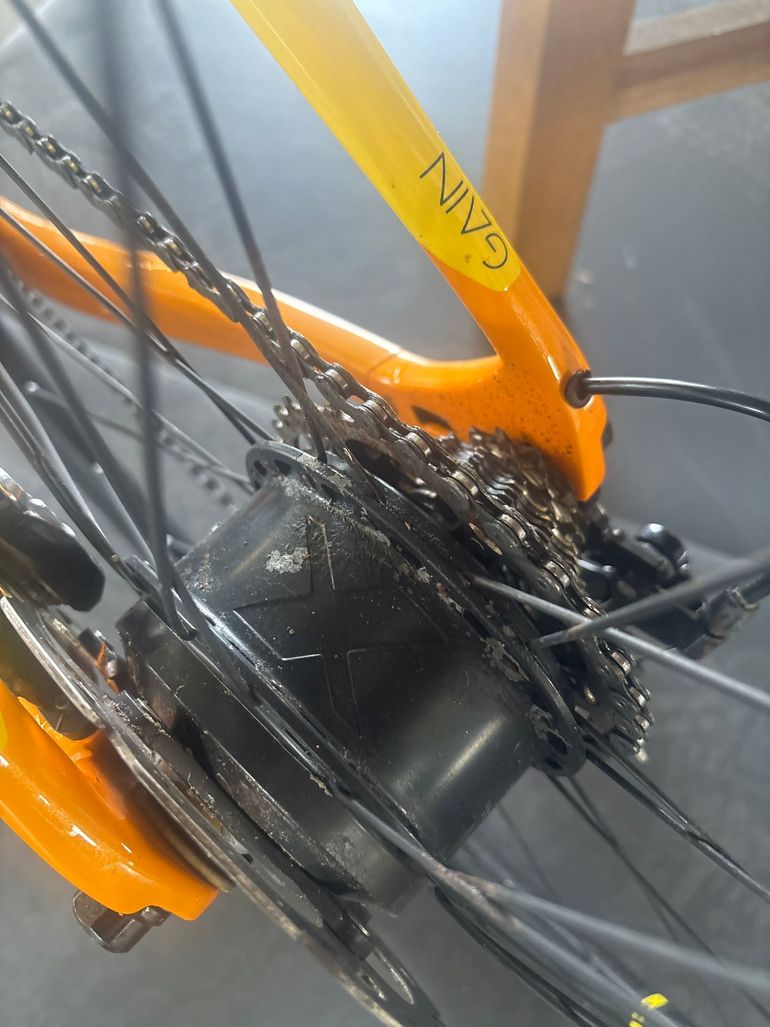Used Orbea GAIN D30 20mph 2022 2022 Road & Gravel, Orange — image 9 of 9