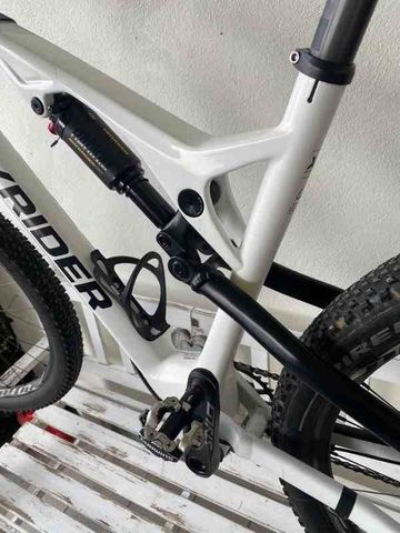 Used ROCKRIDER Custom SRAM GX Eagle 2023 Mountainbike, White — image 3 of 20