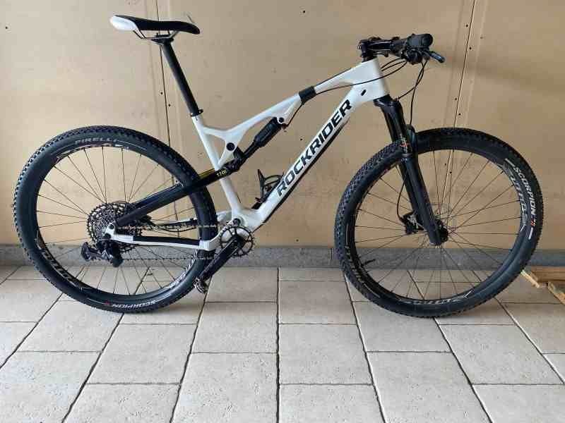 Used ROCKRIDER Custom SRAM GX Eagle 2023 Mountainbike, White — image 1 of 20