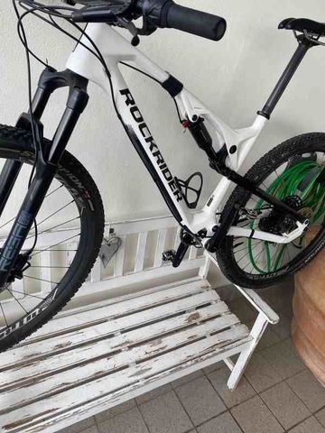 Used ROCKRIDER Custom SRAM GX Eagle 2023 Mountainbike, White — image 5 of 20