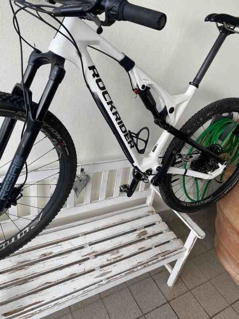 Used ROCKRIDER Custom SRAM GX Eagle 2023 Mountainbike, White — image 5 of 20