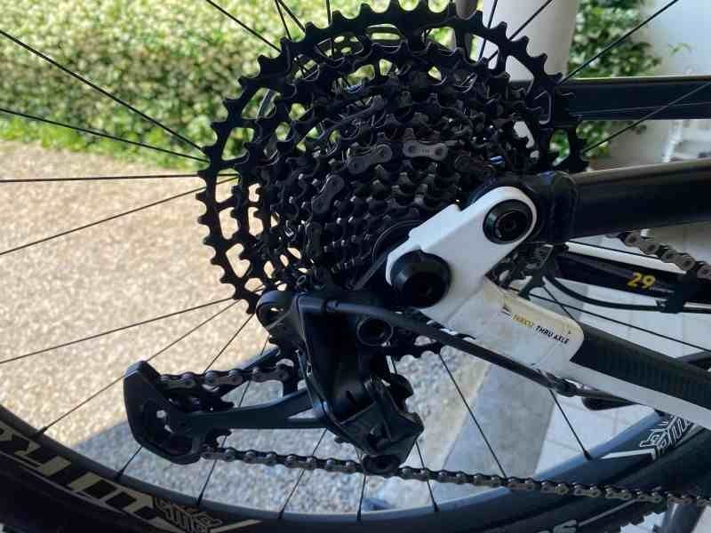 Used ROCKRIDER Custom SRAM GX Eagle 2023 Mountainbike, White — image 19 of 20