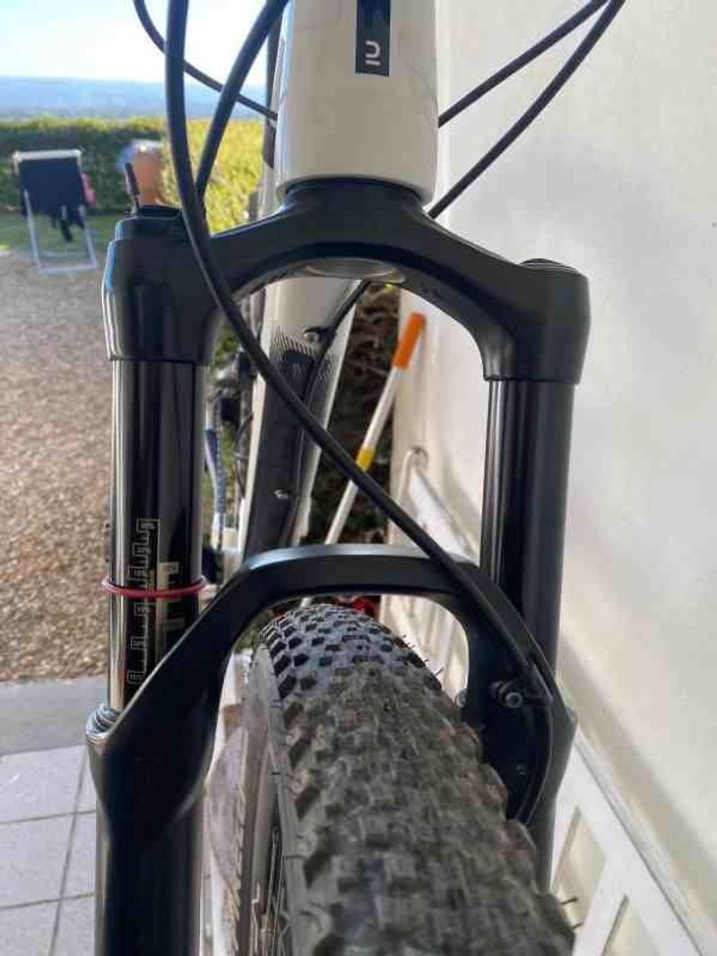 Used ROCKRIDER Custom SRAM GX Eagle 2023 Mountainbike, White — image 8 of 20