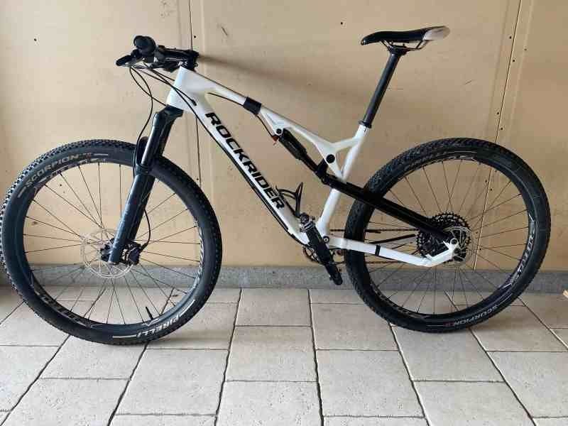 Used ROCKRIDER Custom SRAM GX Eagle 2023 Mountainbike, White — image 2 of 20