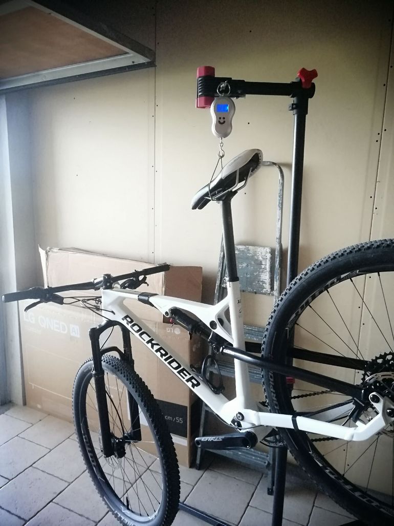 Used ROCKRIDER ROCKRIDER Custom SRAM GX Eagle 2023 Mountainbike, White — image 17 of 19