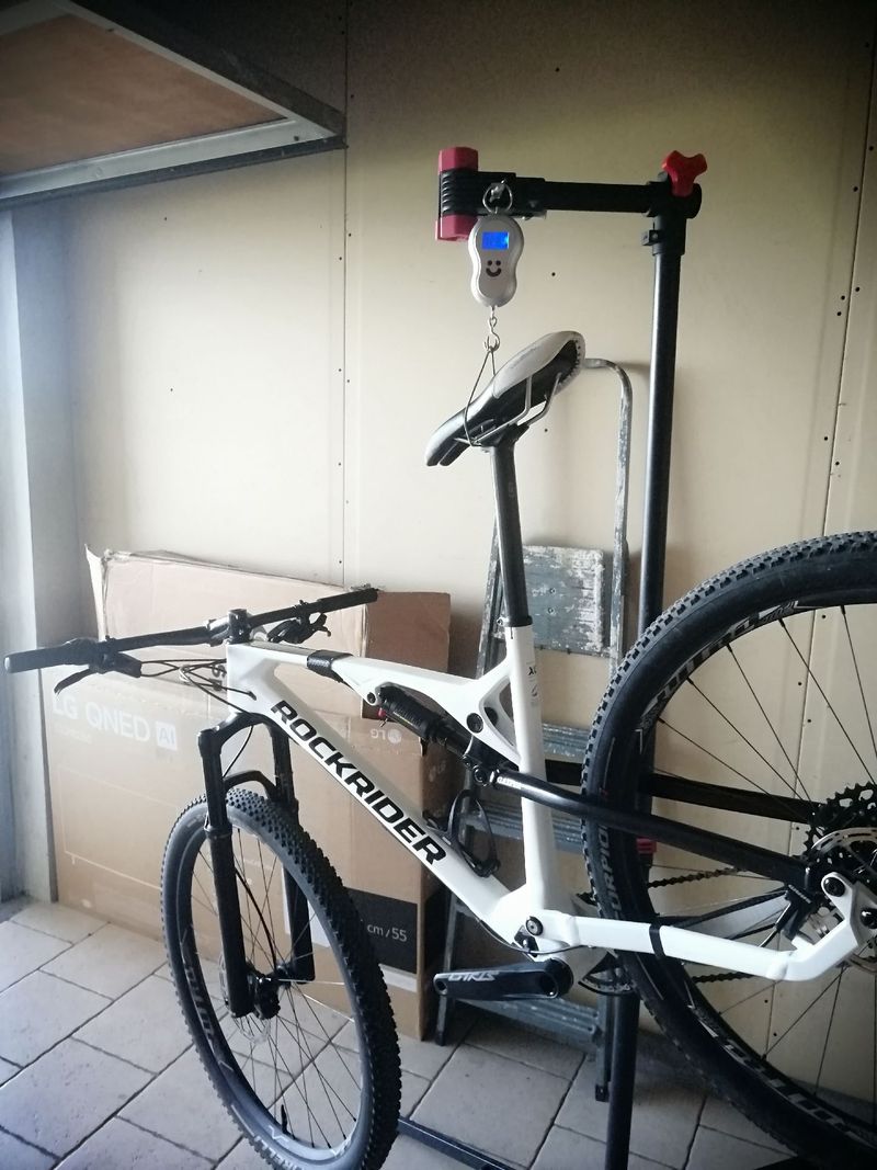 Used ROCKRIDER Custom SRAM GX Eagle 2023 Mountainbike, White — image 17 of 20