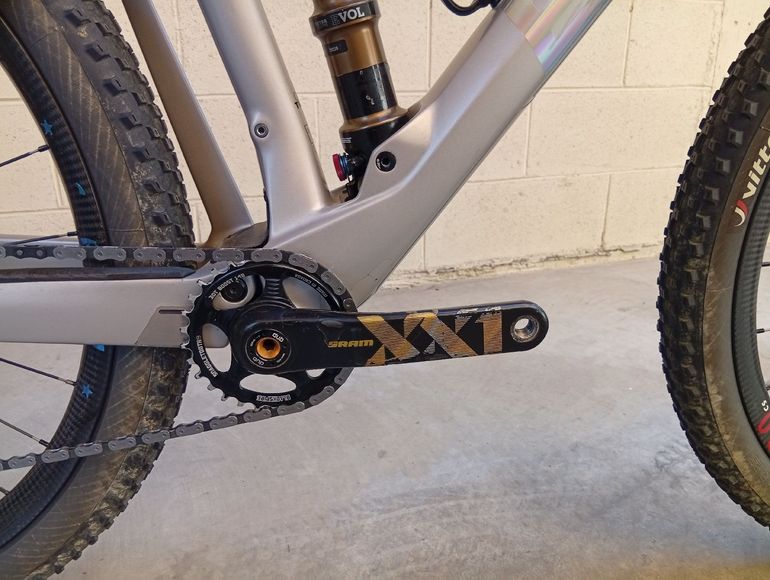 Used BMC Fourstroke SRAM XX1 Eagle 2022 Mountainbike, Light Gray — image 3 of 11