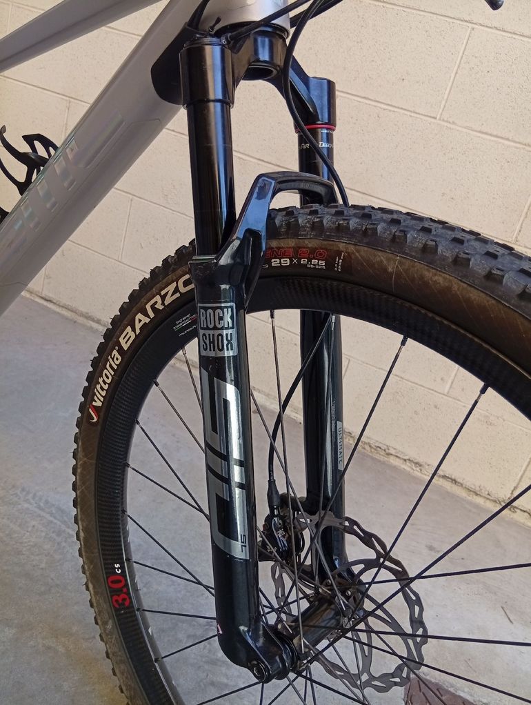 Used BMC Fourstroke SRAM XX1 Eagle 2022 Mountainbike, Light Gray — image 2 of 11