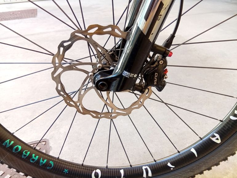 Used BMC Fourstroke SRAM XX1 Eagle 2022 Mountainbike, Light Gray — image 9 of 11