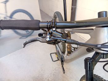 Used BMC Fourstroke SRAM XX1 Eagle 2022 Mountainbike, Light Gray — image 7 of 11