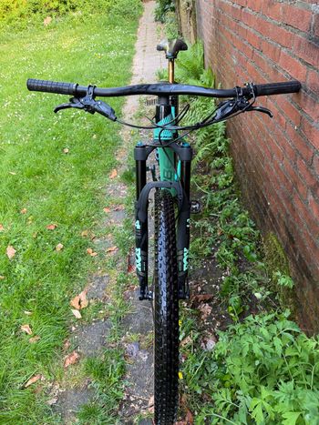 Used Orbea Orbea Oiz M20 TR SRAM AXS 2020 Mountainbike, Green — image 6 of 7