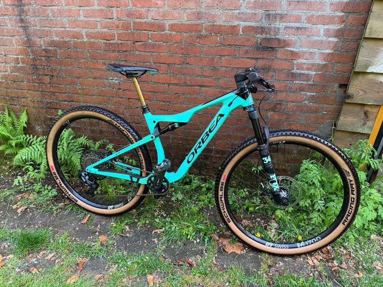 Used Orbea Orbea Oiz M20 TR SRAM AXS 2020 Mountainbike, Green — image 2 of 7