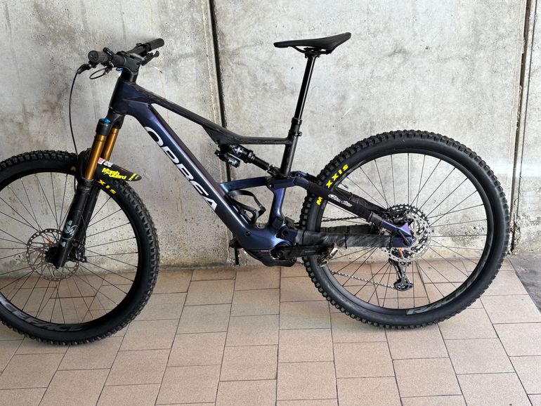 Used Orbea Rise Shimano SLX 2025 Mountainbike, Blau — image 2 of 6