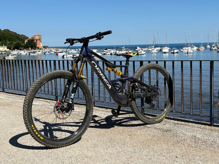 Used Orbea Rise Shimano SLX 2025 Mountainbike, Blau — image 3 of 6