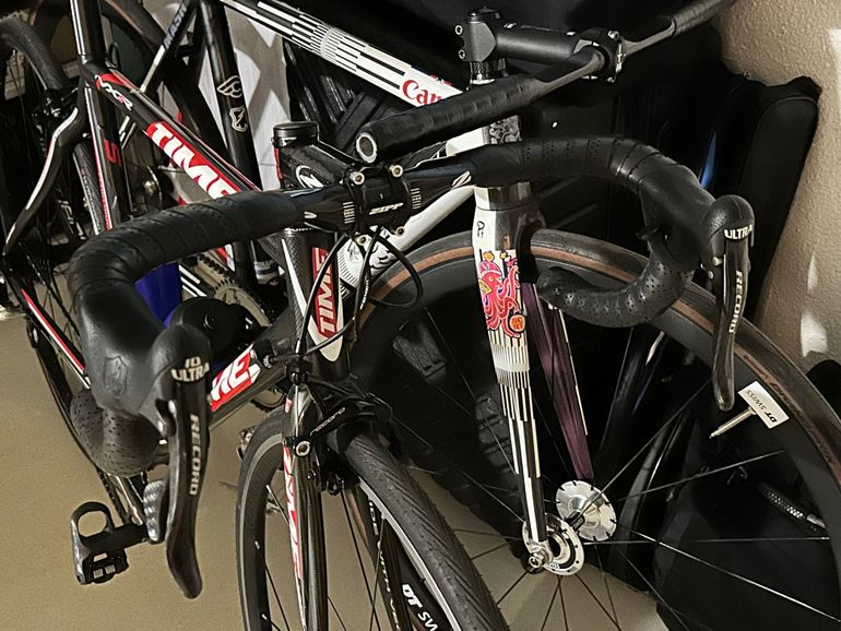 Used Time Time Custom Campagnolo Record 2006 Road & Gravel, Black — image 3 of 3