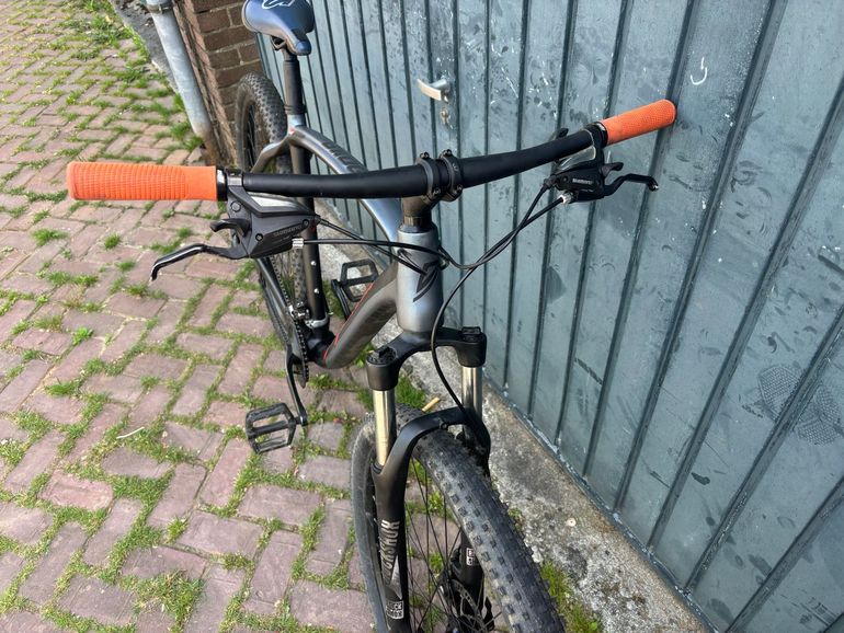 Used Jan Janssen Jan Janssen Custom Shimano Tourney 2020 Mountainbike, Light Gray — image 3 of 12