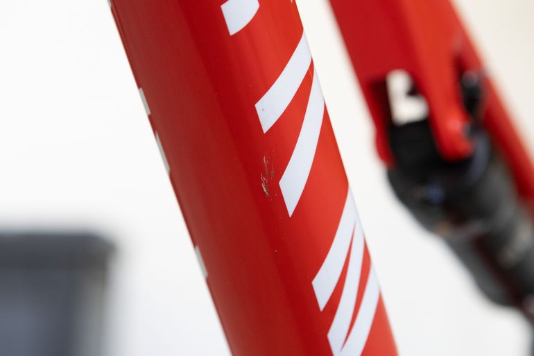 Used Canyon LUX Shimano Deore XT 2019 Mountainbike, Rosso — image 7 of 15
