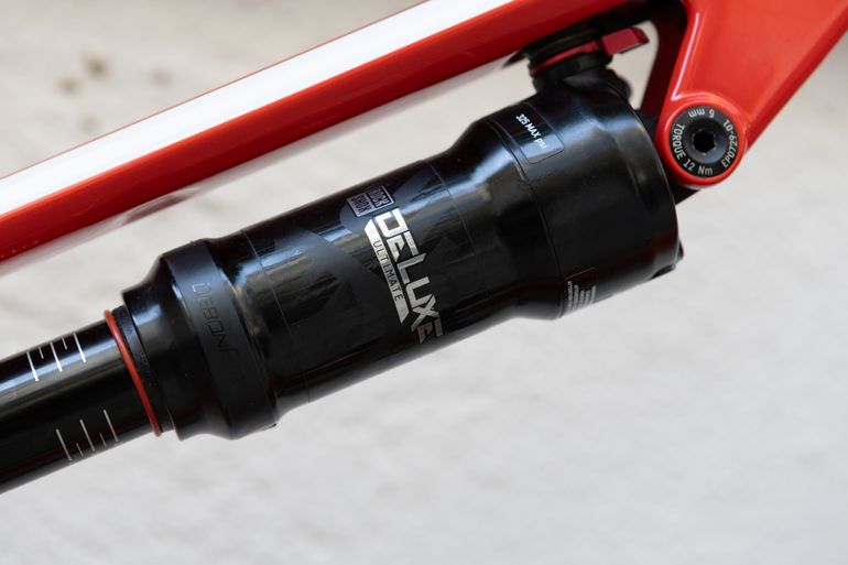 Used Canyon LUX Shimano Deore XT 2019 Mountainbike, Rosso — image 5 of 15