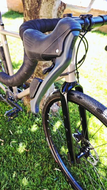 Used Van rysel Gravelbike GRVL AF Microshift Sword Braun 2025 2025 Road & Gravel, Light Gray — image 7 of 8