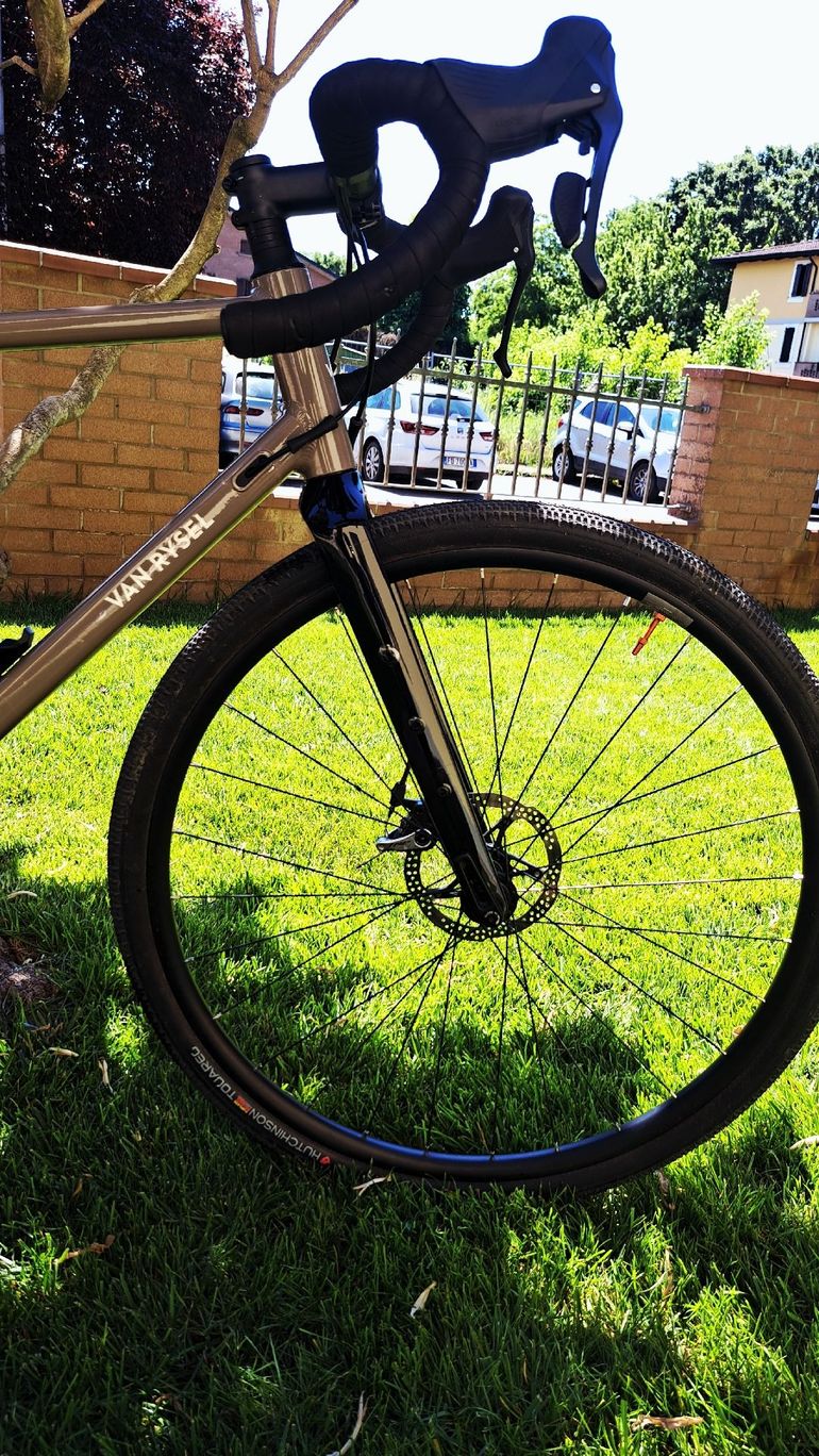 Used Van rysel Gravelbike GRVL AF Microshift Sword Braun 2025 2025 Road & Gravel, Light Gray — image 4 of 8