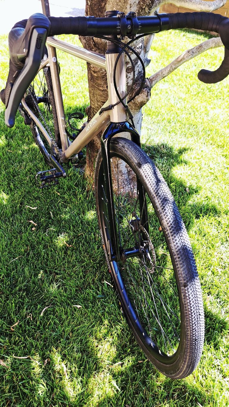 Used Van rysel Gravelbike GRVL AF Microshift Sword Braun 2025 2025 Road & Gravel, Light Gray — image 6 of 8
