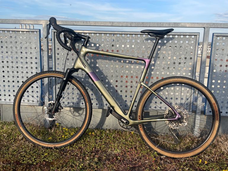 Used Cannondale Topstone Carbon Lefty 3 2021 2021 Road & Gravel, Grün — image 2 of 13