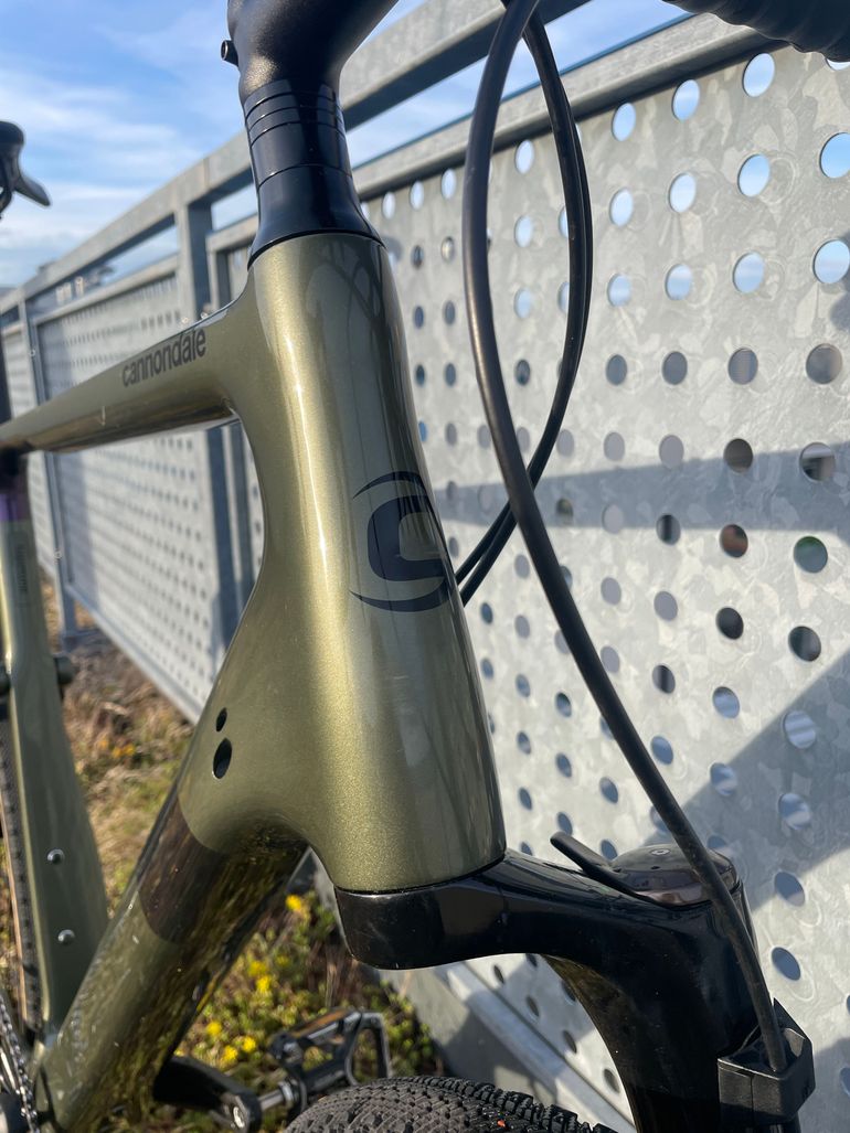 Used Cannondale Topstone Carbon Lefty 3 2021 2021 Road & Gravel, Grün — image 9 of 13