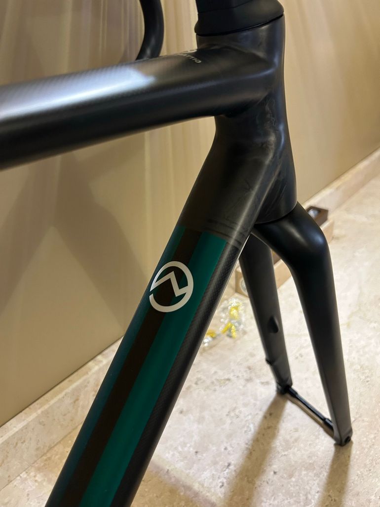 Used Officine Mattio Officine Mattio Custom Frameset 2025 Road & Gravel, Black — image 3 of 4