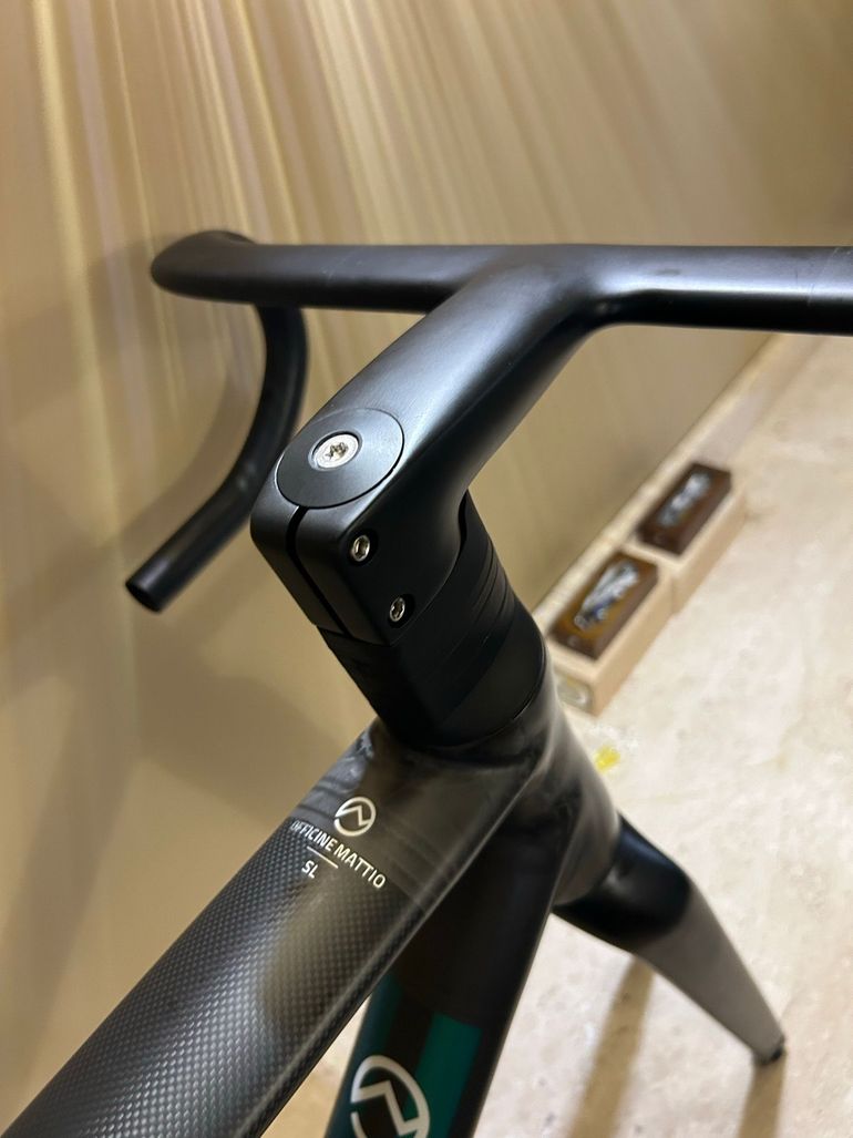 Used Officine Mattio Officine Mattio Custom Frameset 2025 Road & Gravel, Black — image 4 of 4
