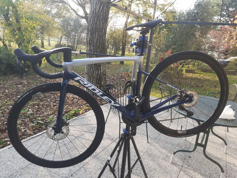 Used Ridley Fenix SLiC - Shimano Ultegra DI2 2x12sp 2024 2024 Road & Gravel, Blau — image 4 of 4