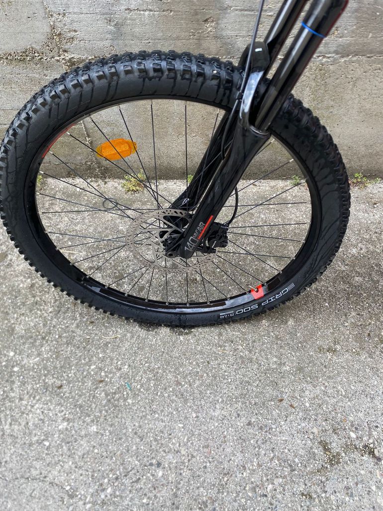 Used ROCKRIDER 29" Full Suspension Electric Mountain Bike E-Expl 520 S 2026 2026 Mountainbike, Orange, 29 — image 4 of 5