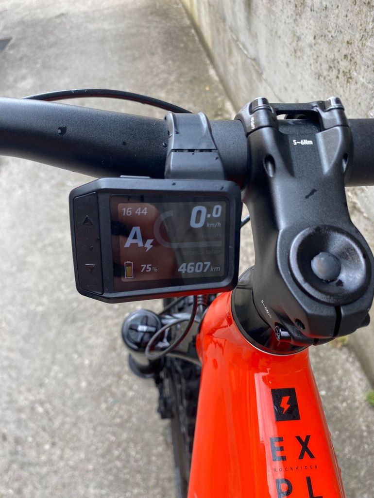 Used ROCKRIDER 29" Full Suspension Electric Mountain Bike E-Expl 520 S 2026 2026 Mountainbike, Orange, 29 — image 5 of 5