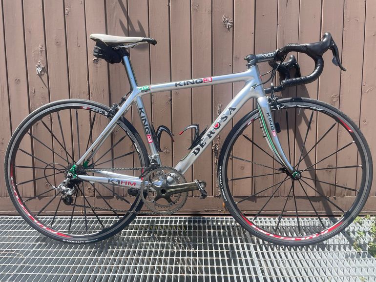 Used De Rosa King Campagnolo Super Record 2018 Road & Gravel, Hellgrau — image 1 of 5